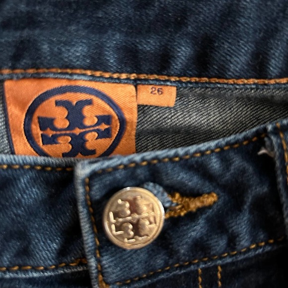 Tory Burch slim jeans size 26 - Picture 5 of 7
